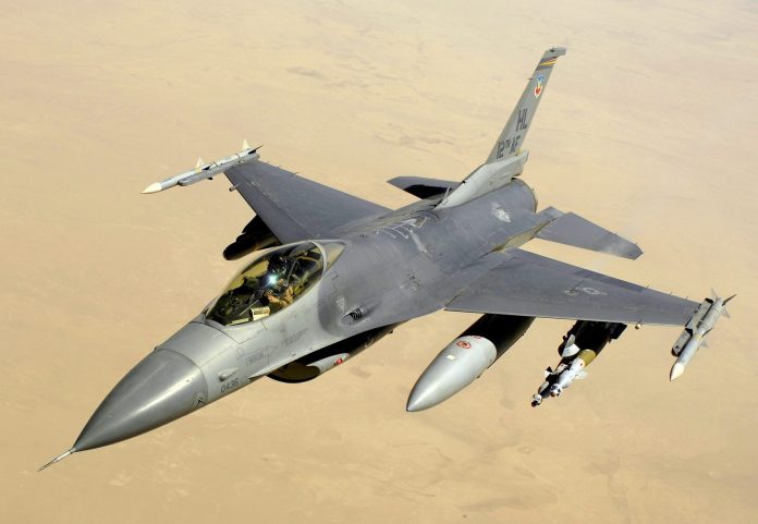 General Dynamics F-16 Fighting Falcon Top Speed