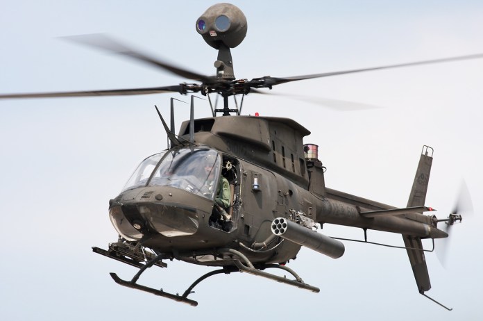 Bell OH-58 Kiowa Top Speed
