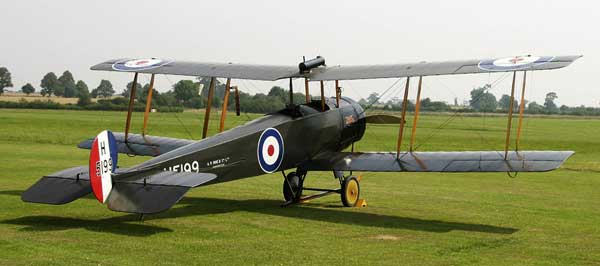 Avro 504 Top Speed