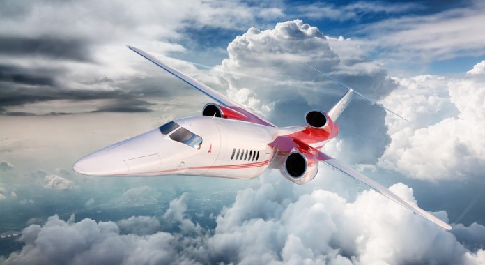 Aerion AS2 / SBJ (Supersonic Business Jet) Top Speed